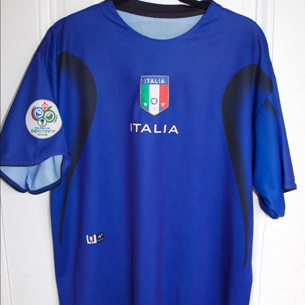 Italia Soccer Jersey World Cup 2006